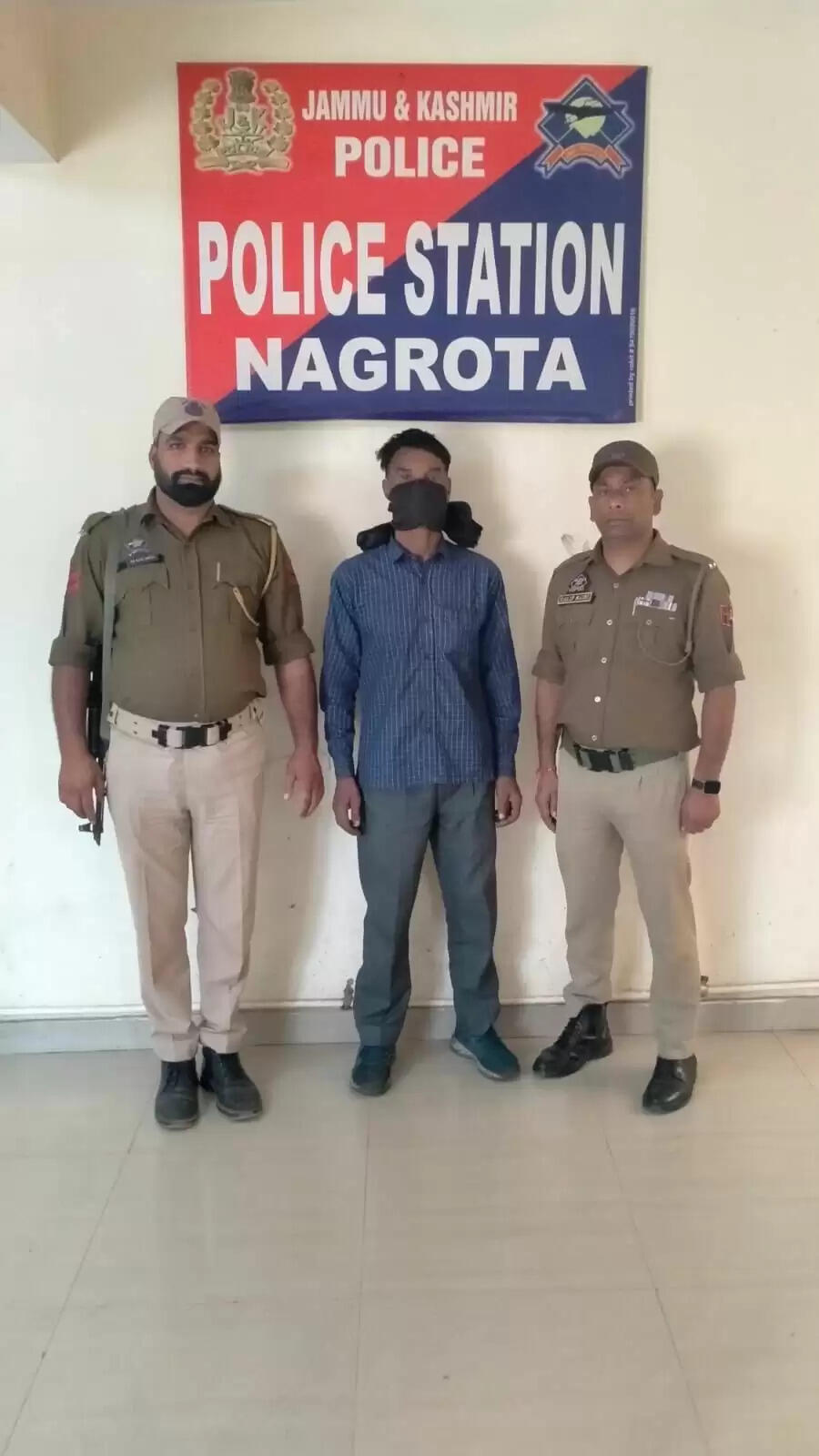 2017 से वांछित भगोड़ा जम्मू पुलिस द्वारा नगरोटा से गिरफ्तार