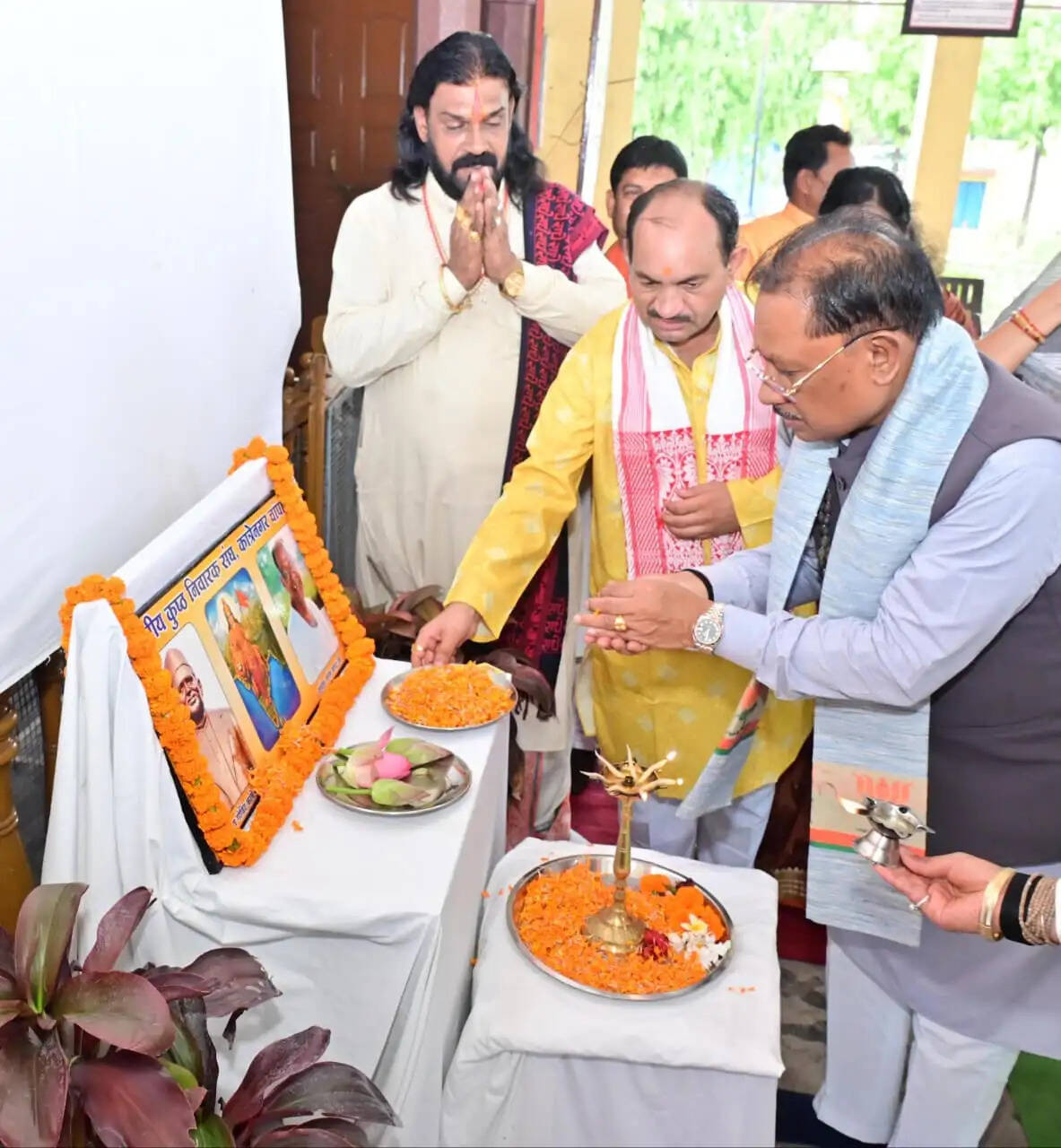 मुख्यमंत्री विष्णु देव साय पहुंचे सोठी आश्रम, बोले- मानवता, सेवा और संवेदना का जीवंत केंद्र है भारतीय कुष्ठ निवारक संघ