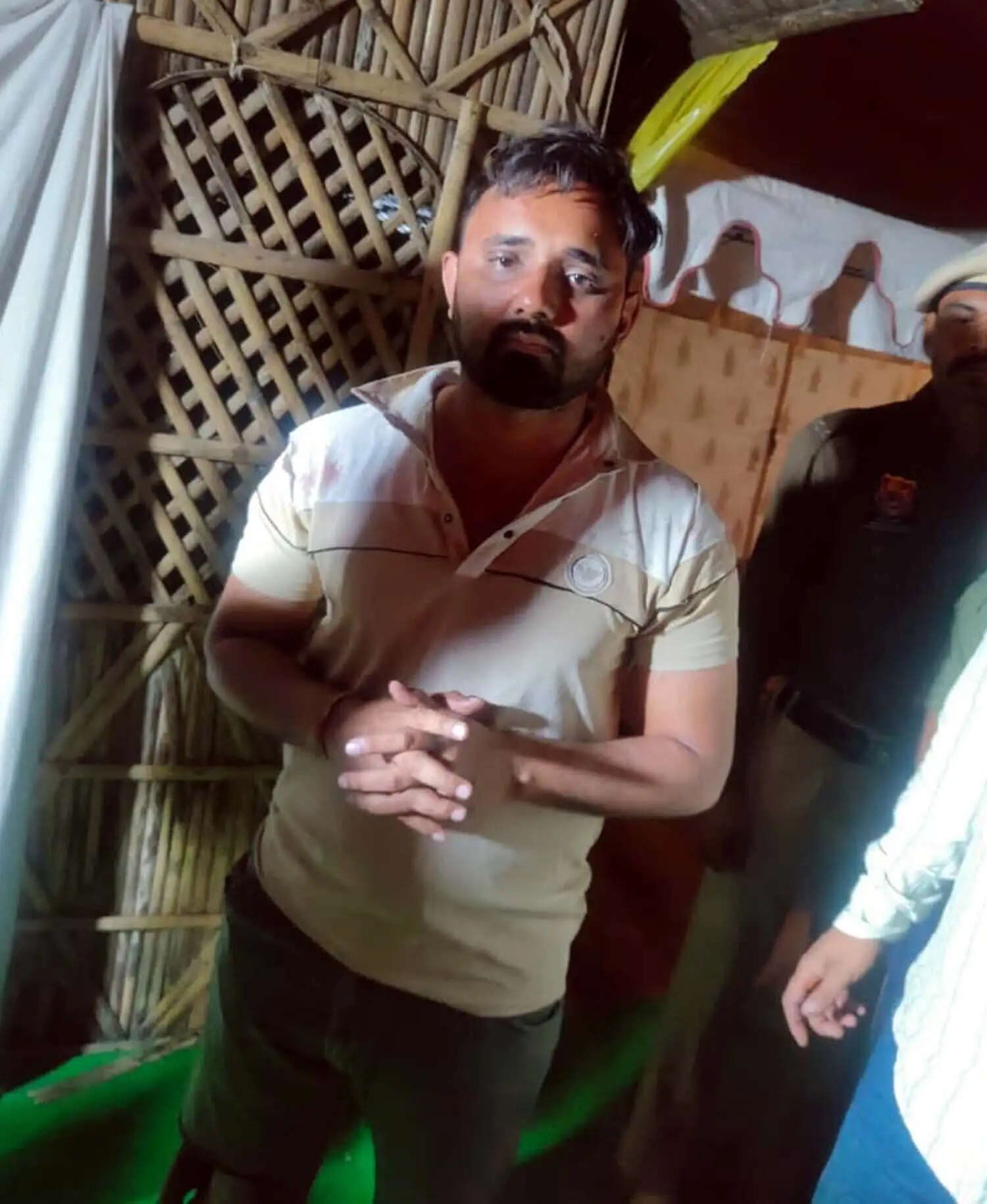 जींद : 108 हवनीय यज्ञ शाला के पंडाल को जलाने की कोशिश करते एक काबू