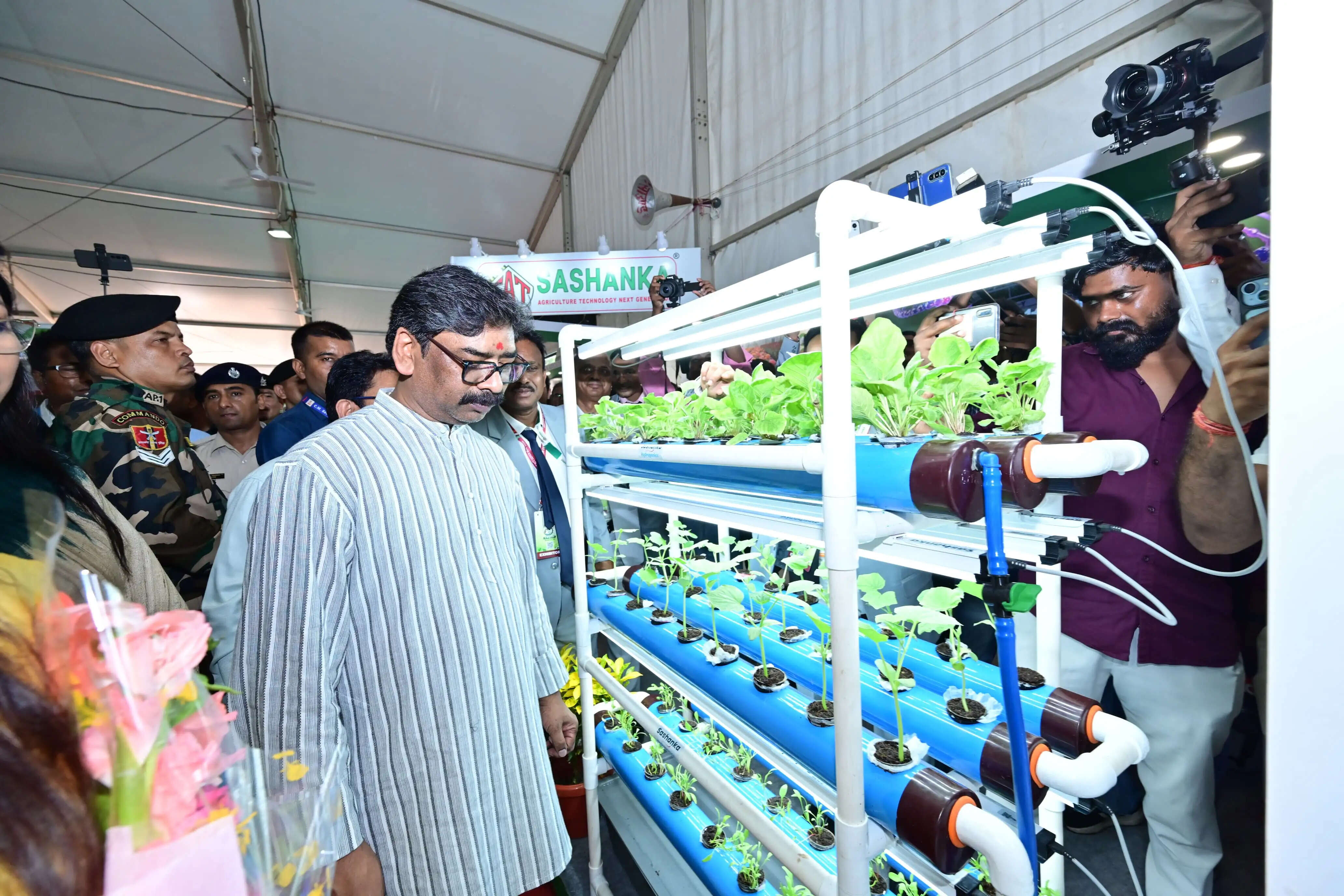 किसानों और सरकार के साझा प्रयास से बदलेगी झारखंड की तस्वीर : मुख्यमंत्री
