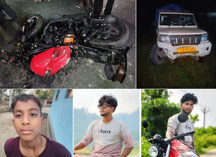 सड़क हादसे में एक ही परिवार के तीन युवकों की मौत