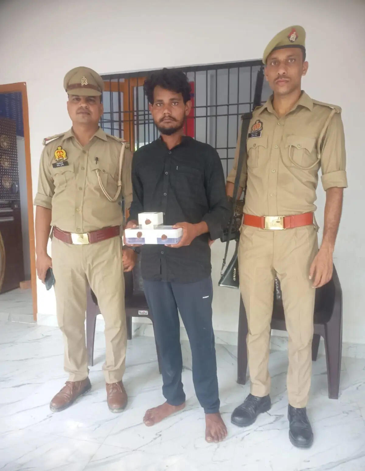 बाराबंकी में हिस्ट्रीशीटर 'जंगली' गिरफ्तार