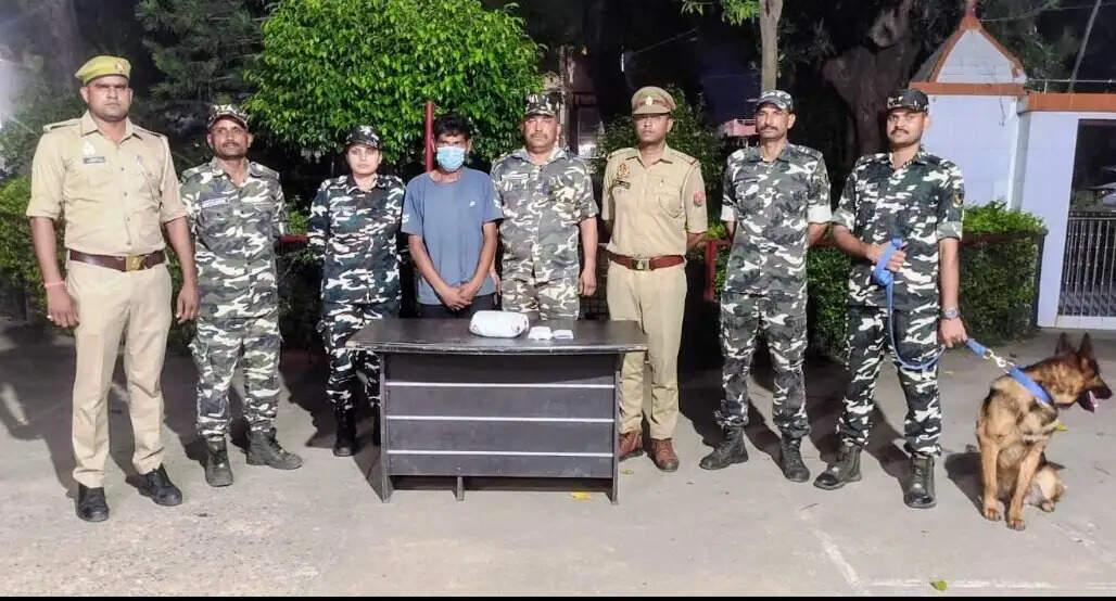 नेपाल से भारत ला रहा था 1.586 किलो चरस, बहराइच में दबोचा गया नेपाली तस्कर