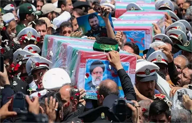 ईरान के दिवंगत राष्ट्रपति रईसी सुपुर्द-ए-खाक