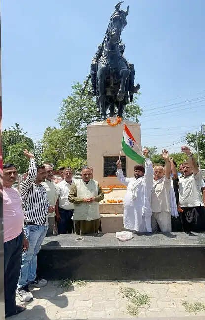 सोनीपत: महाराणा प्रताप की विचारधारा राष्ट्र निर्माण का जज्बा है: राजीव जैन