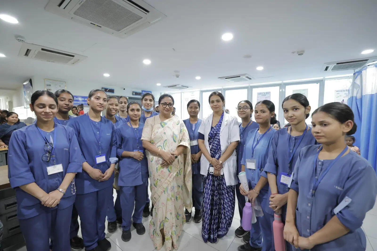 मुख्यमंत्री ने अरुणा आसफ अली अस्पताल का औचक निरीक्षण किया