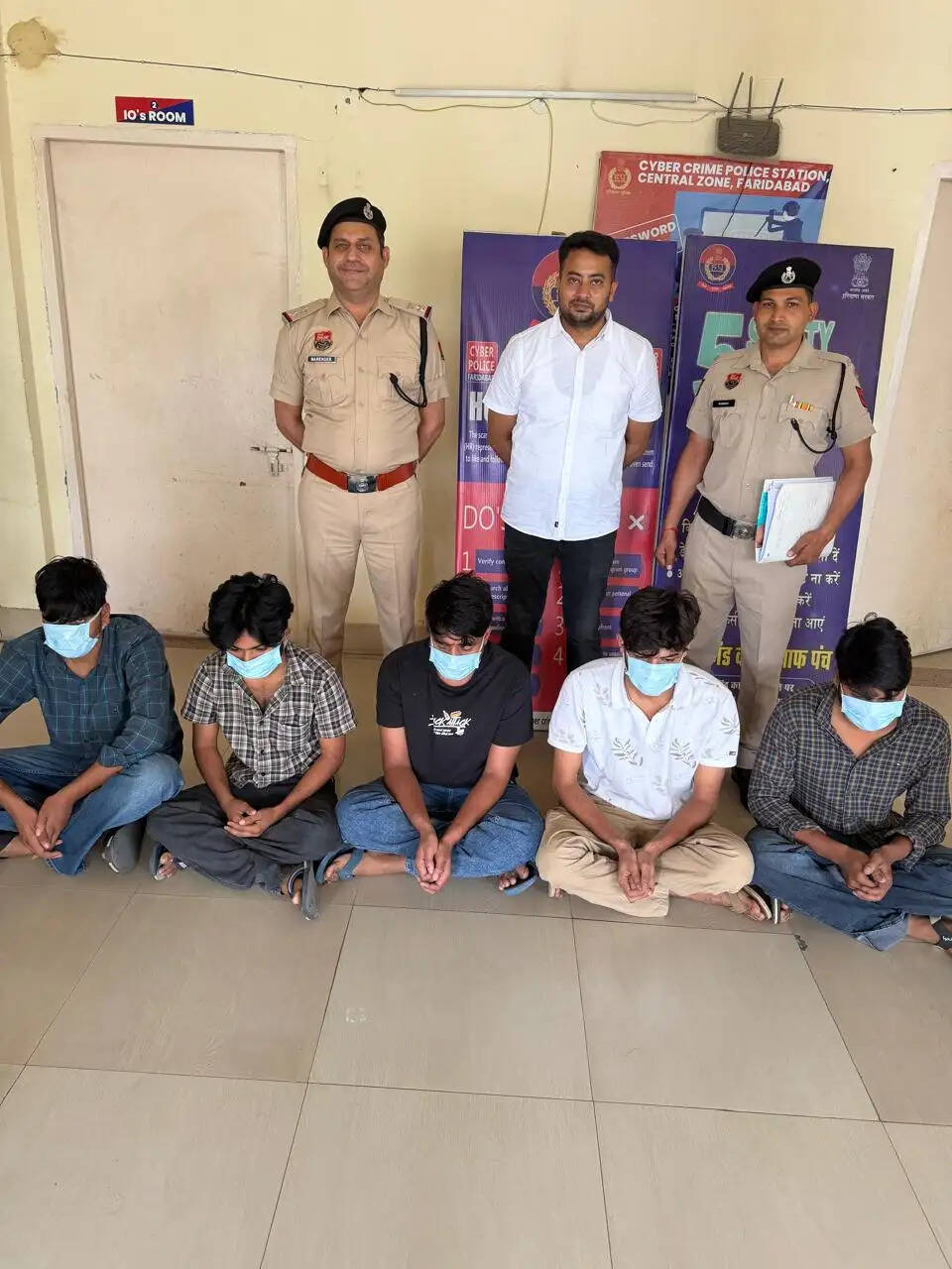 फरीदाबाद : सेक्सटॉर्शन रैकेट का भंडाफोड, मुख्य आरोपी सहित पांच गिरफ्तार