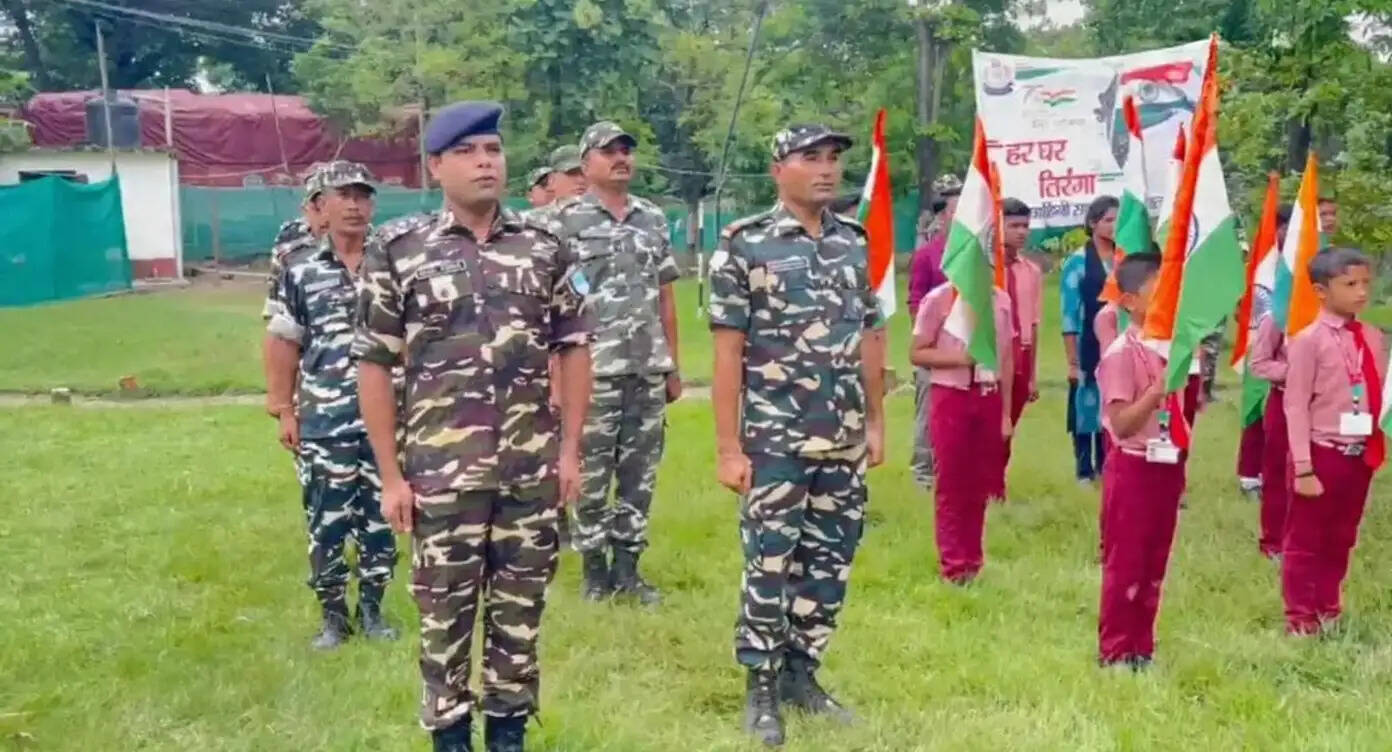 एसएसबी परिसर में गूंजा वंदे मातरम्, जवानों और छात्रों ने लिया राष्ट्रसेवा का संकल्प