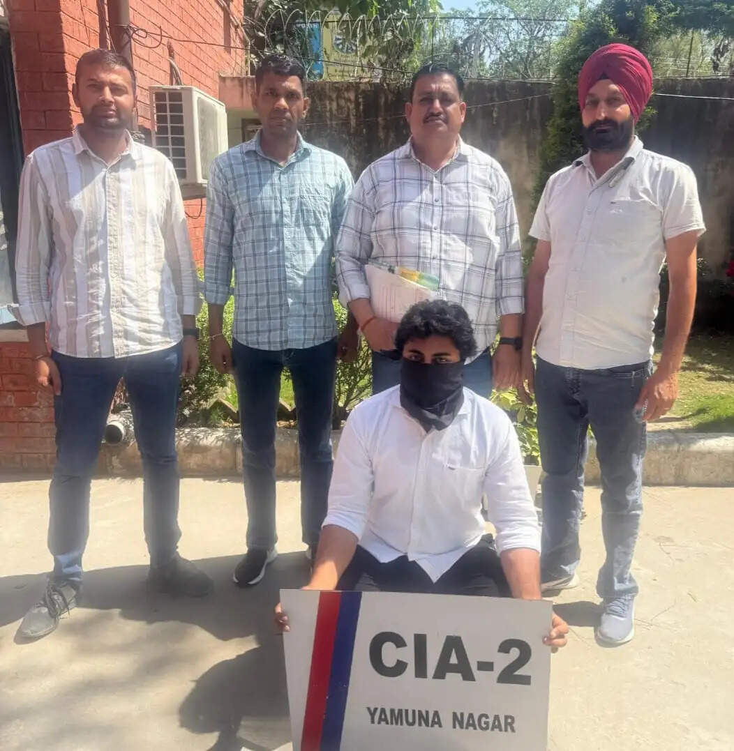 यमुनानगर : अवैध हथियार के साथ युवक गिरफ्तार, पांच कारतूस बरामद