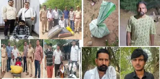 एएनटीएफ का एक्शन: आठ तस्कर गिरफ्तार