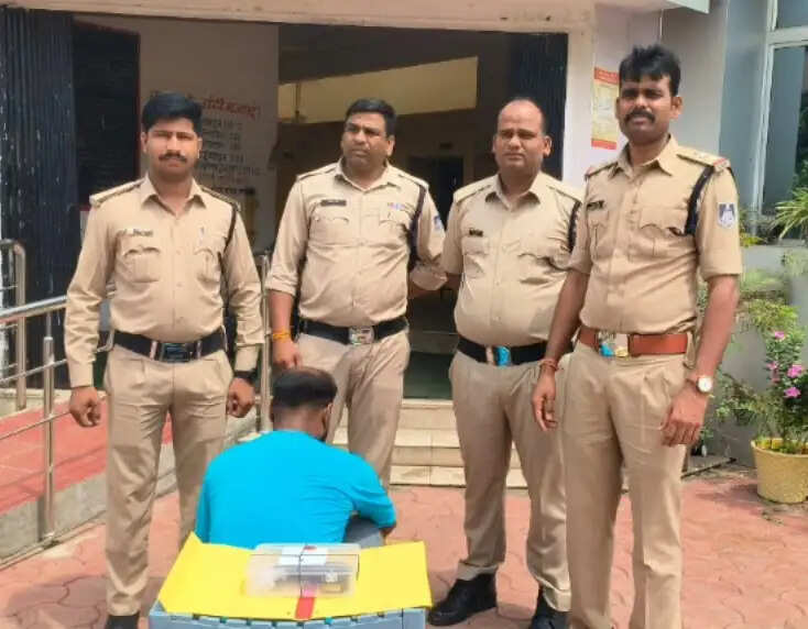 जबलपुर में शातिर बदमाश अवैध पिस्टल और कारतूस सहित गिरफ्तार