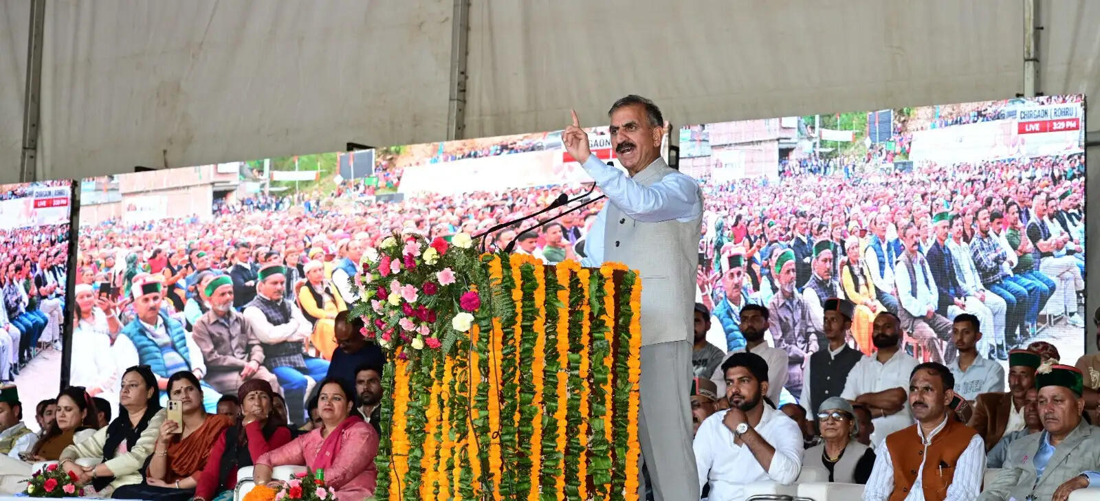 सुक्खू ने सेब का खरीद मूल्य 13 रुपये किया, दिसंबर से दूध का समर्थन मूल्य बढ़ेगा