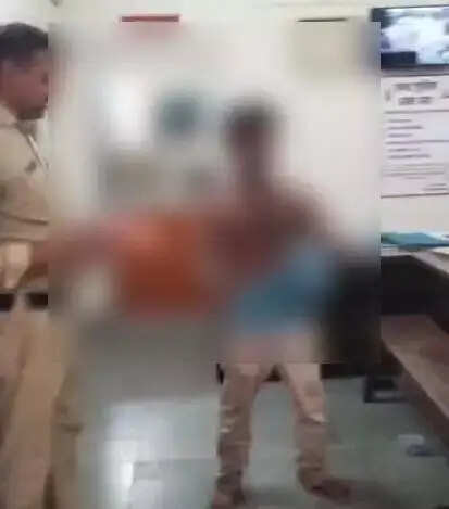 पानी टंकी पर चढ़कर युवक ने की आत्महत्या की कोशिश, पुलिस की सूझबूझ से बची जान