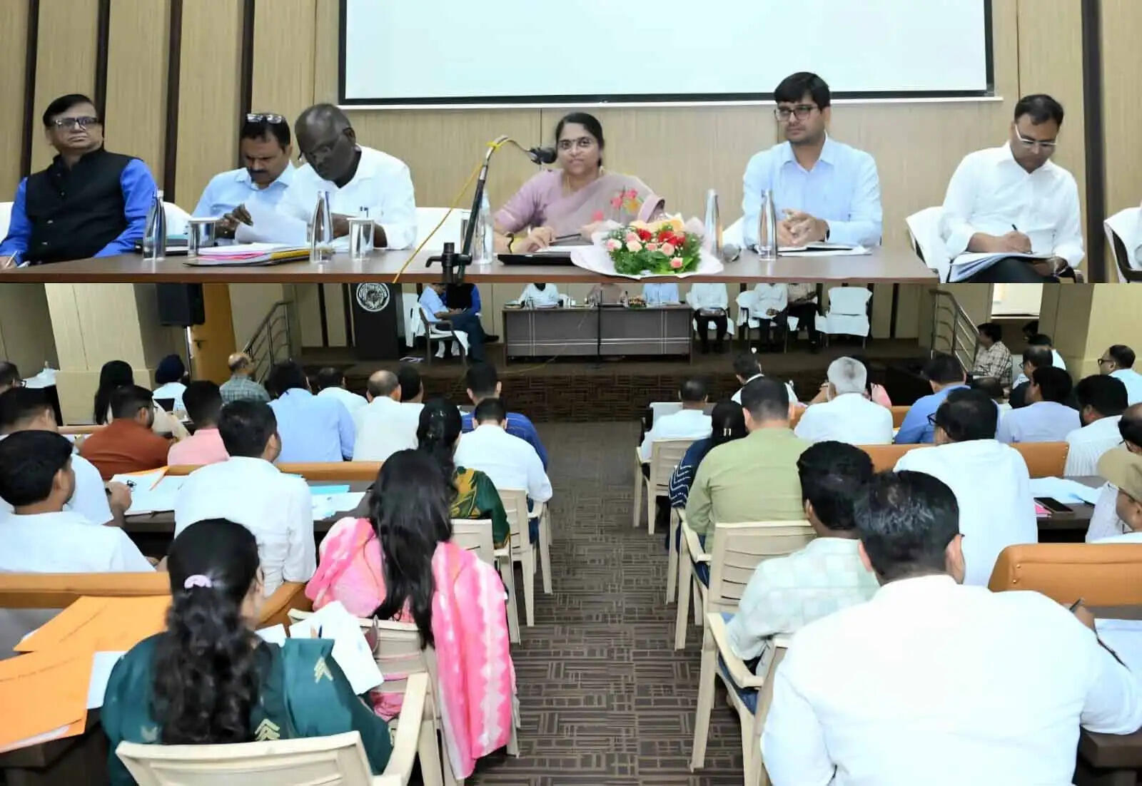 निर्माण कार्यों का हर 15 दिनों में करें निरीक्षण, नागरिक सुविधाओं के काम में न हो लापरवाही :आर शंगीता