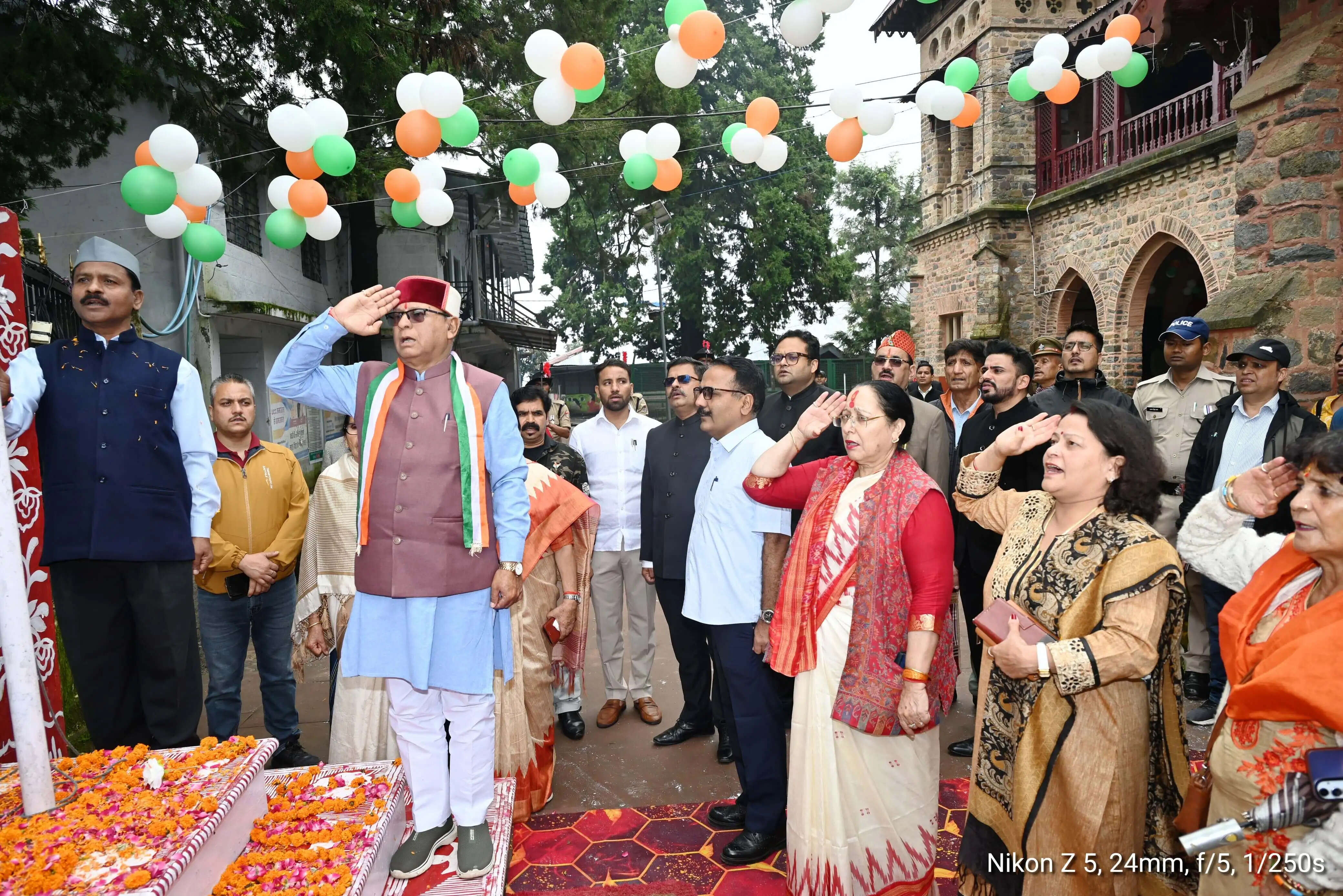 प्रभारी मंत्री खजान दास की मौजूदगी में नैनीताल में धूमधाम से मना 80वां स्वतंत्रता दिवस