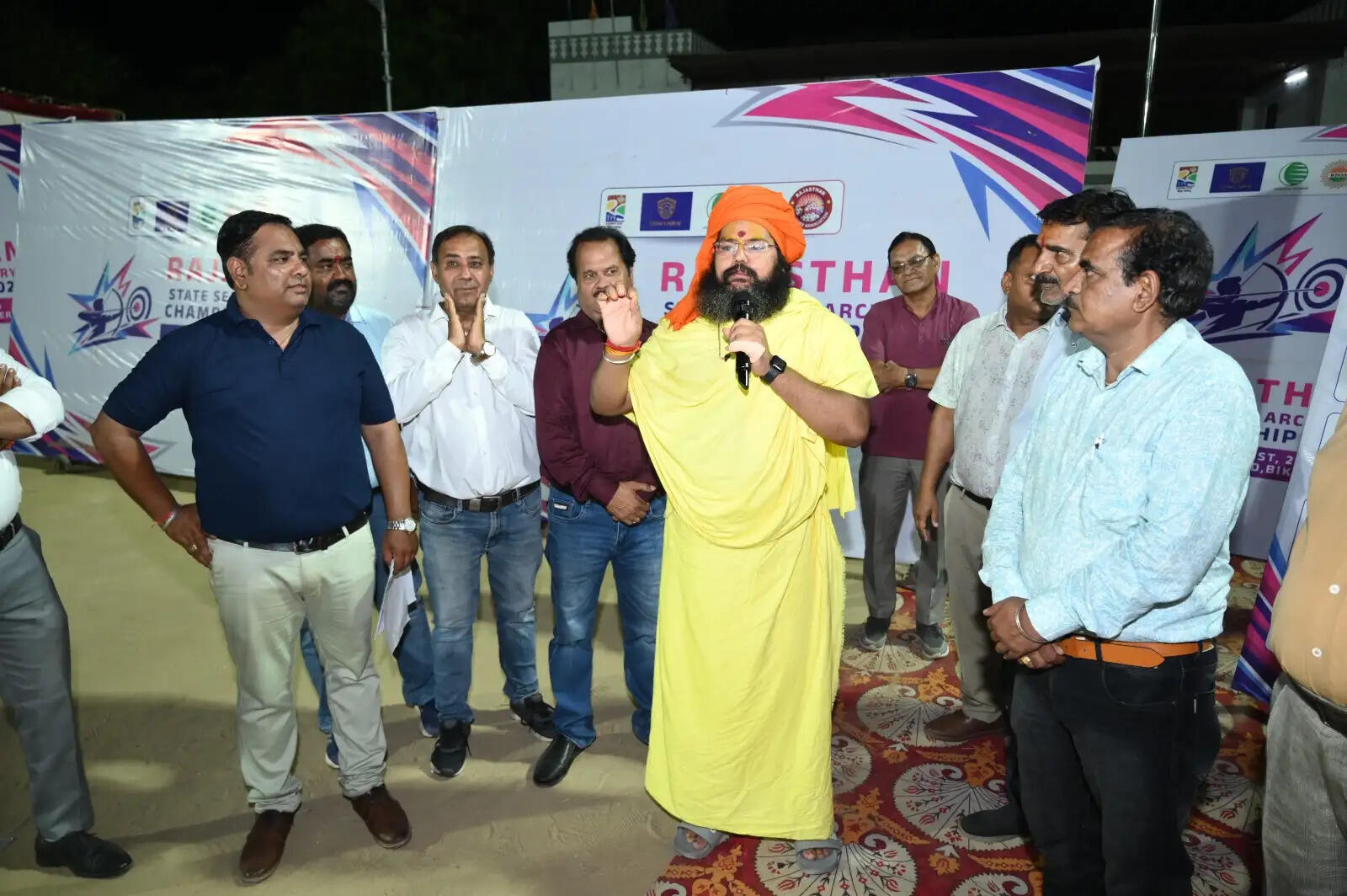 पहली बार अंतरराष्ट्रीय मानकों पर रात में हुई प्रतियोगिता, देशभर के स्तर के तीरंदाजों ने दिखाया दम