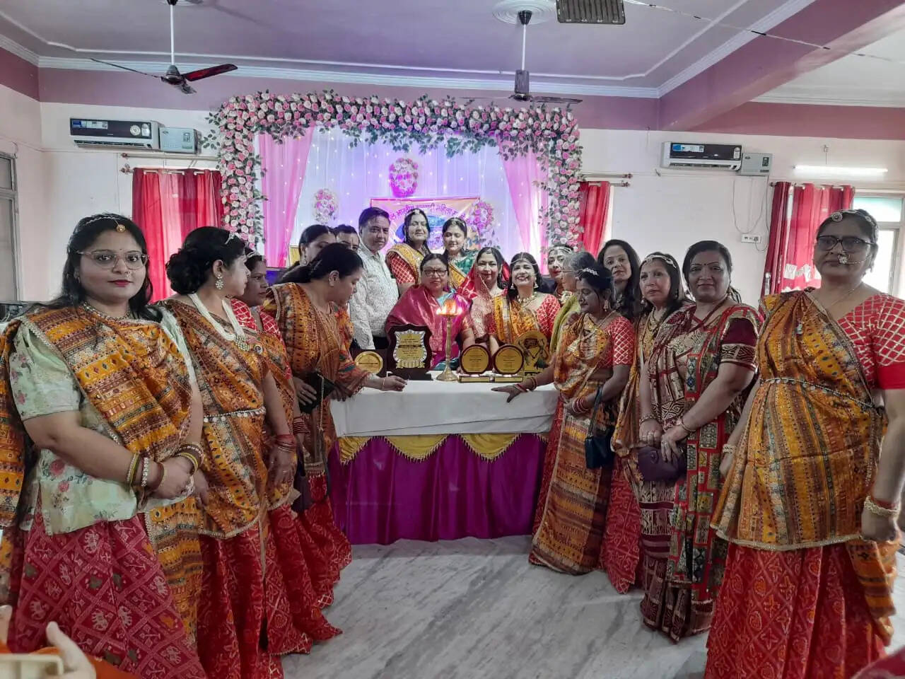 रक्सौल में मारवाड़ी समाज ने किया गणगौर का सिंजारा का आयोजन