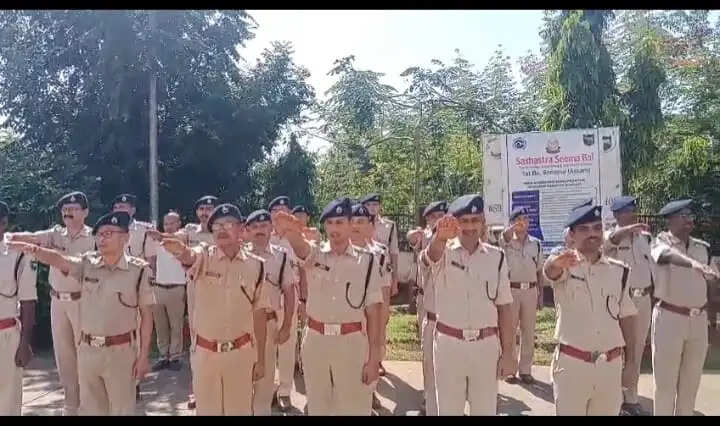 सोनापुर में एसएसबी की प्रथम वाहिनी में सतर्कता जागरूकता सप्ताह-2026 शुरू