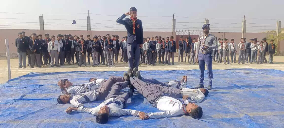 जेडपीएस में स्काउट गाइड प्रशिक्षण के समापन दीक्षांत समारोह में बच्चों ने किया मंत्रमुग्ध