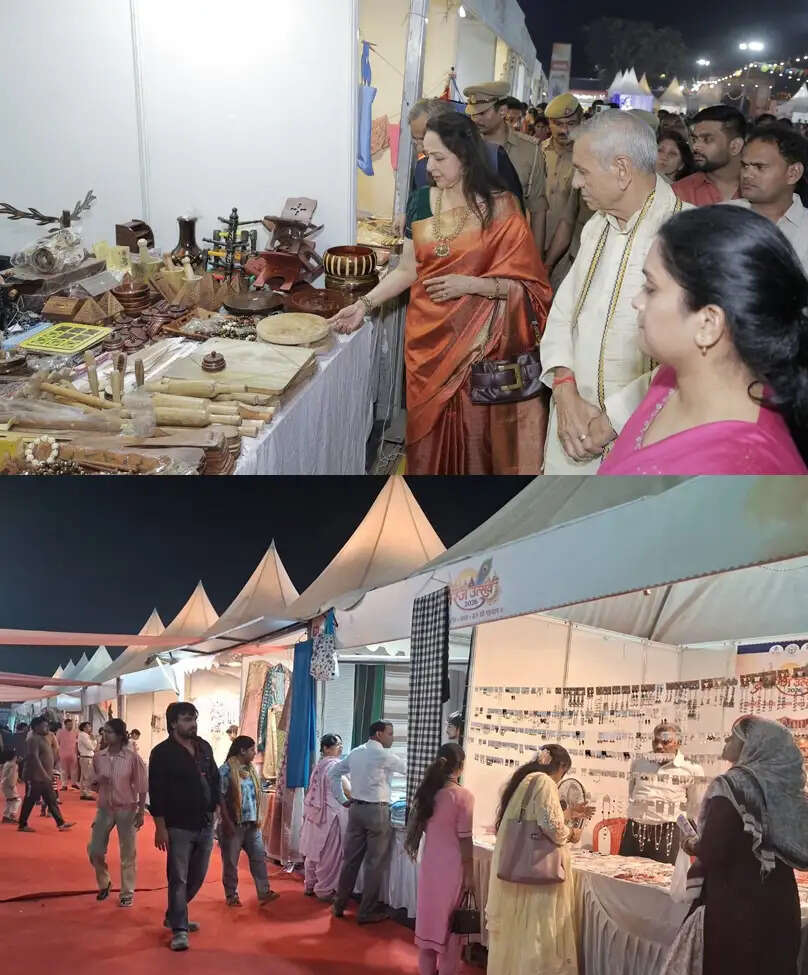 ब्रजरज उत्सव 2026 में छाया स्वदेशी का जादू, ओडीओपी और खादी उत्पादों पर उमड़ रही भारी भीड़