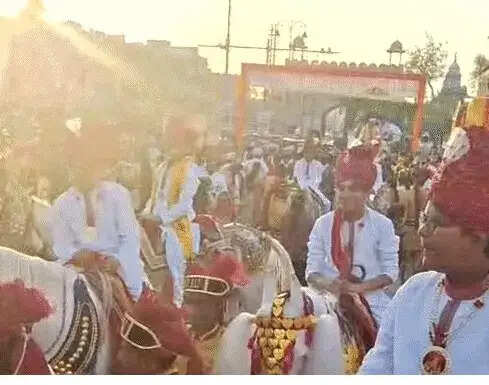 महाराजा अग्रसेन की 5150वीं जयंती पर जयपुर में निकली भव्य शोभायात्रा