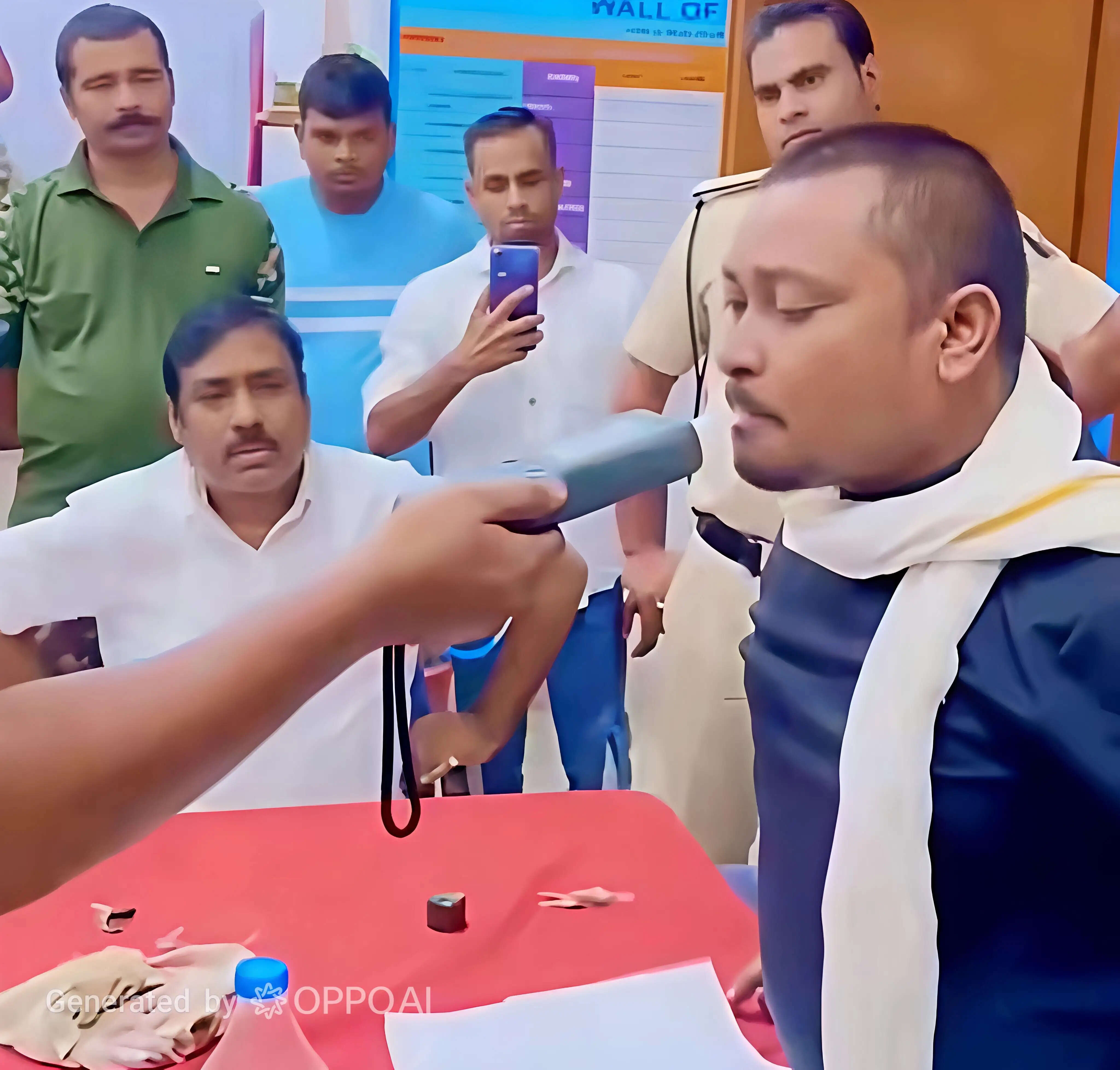 ड्यूटी के दौरान नशे में मिला बिजलीकर्मी, गिरफ्तार