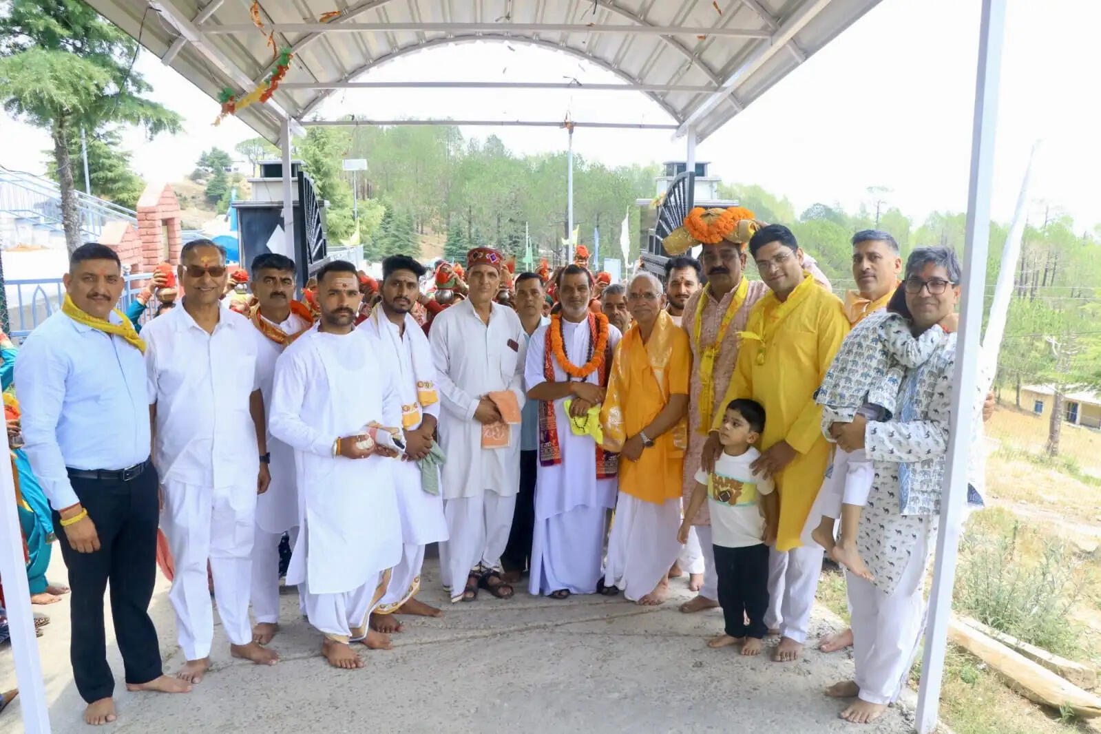 सिरमौर : भूर्शिंग महादेव मंदिर पच्छाद में श्रीमद् भागवत महापुराण ज्ञानयज्ञ शुरू&nbsp;