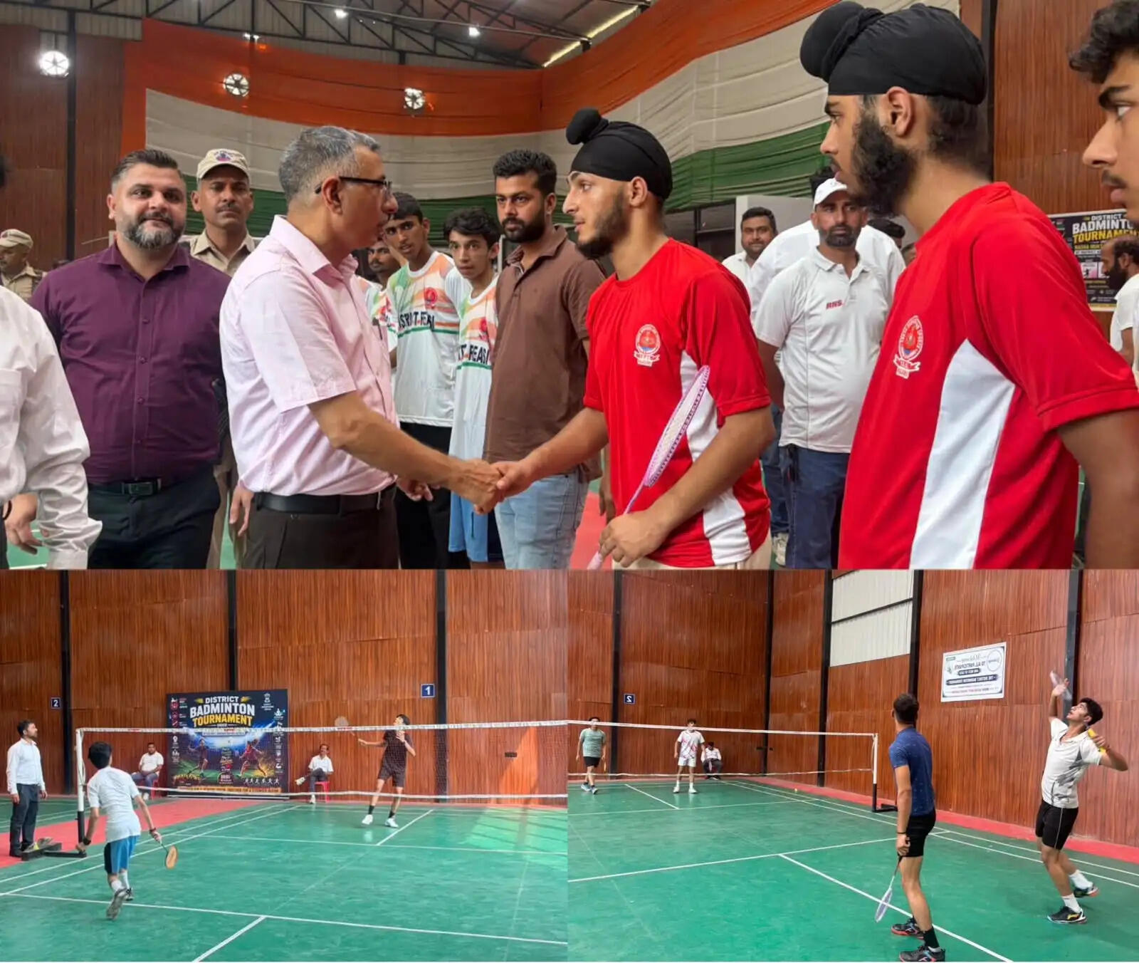 कठुआ में बैडमिंटन का महासंग्राम शुरू, डीसी ने खिलाड़ियों को दिया उत्कृष्टता का मंत्र