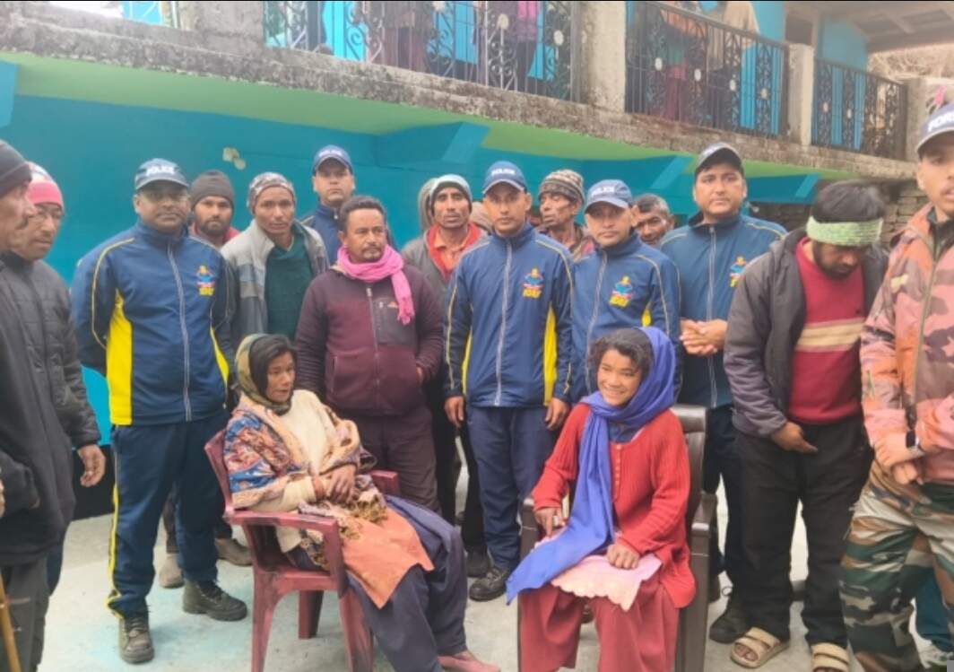 जंगल में भटकी मां-बेटी काे एसडीआरएफ ने किया रेस्क्यू