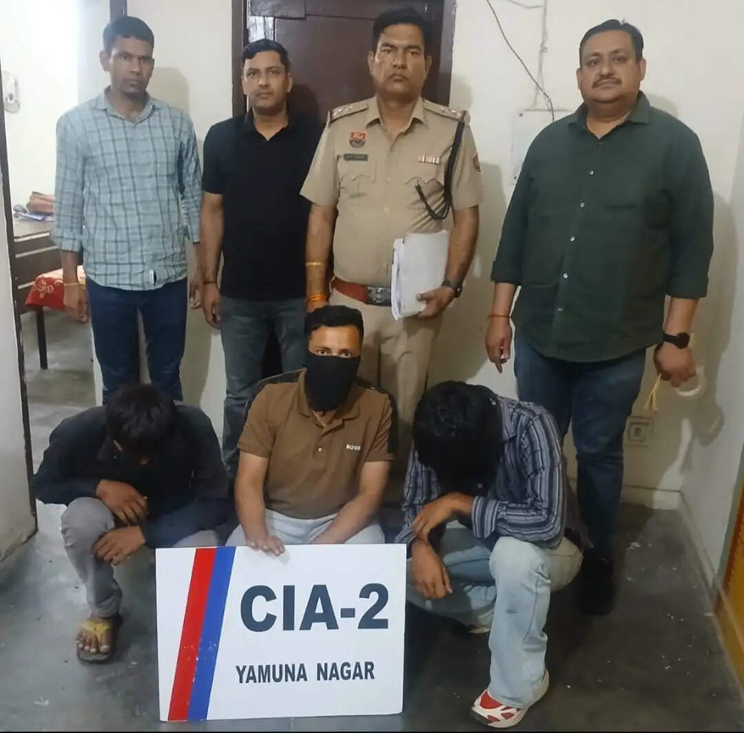 यमुनानगर पुलिस ने स्मैक सहित तीन आरोपी दबोचे