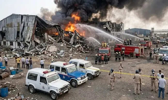 मप्र के पीथमपुर में रामकी एनवायरो कंपनी में हुए तीन धमाके, आसपास के क्षेत्र में फैली दहशत