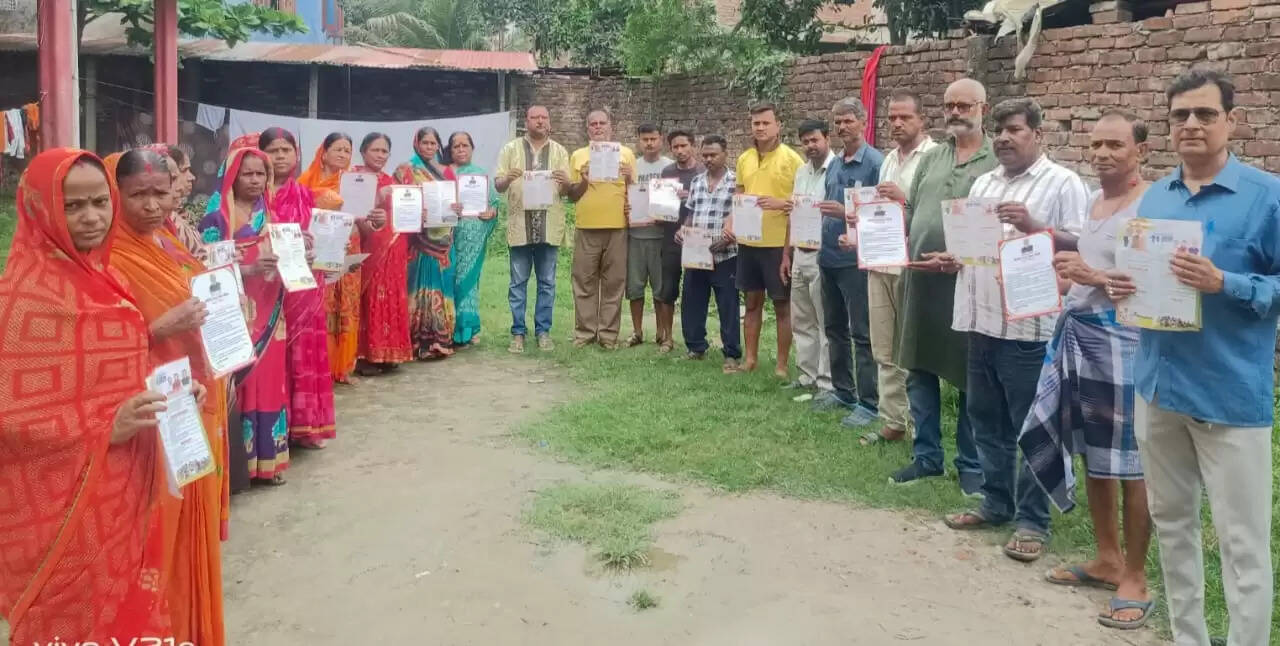 फारबिसगंज के विभिन्न शक्ति केंद्रों पर विकसित भारत संकल्प सभा का हुआ आयोजन