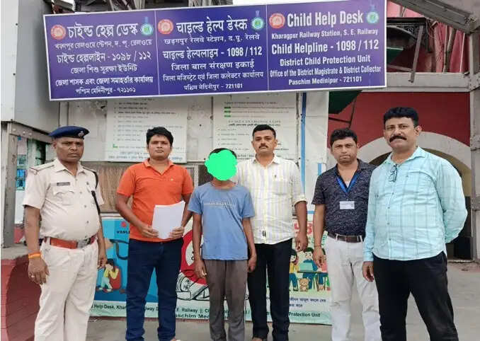 खड़गपुर मंडल आरपीएफ ने तीन नाबालिग बच्चों को सुरक्षित बचाया
