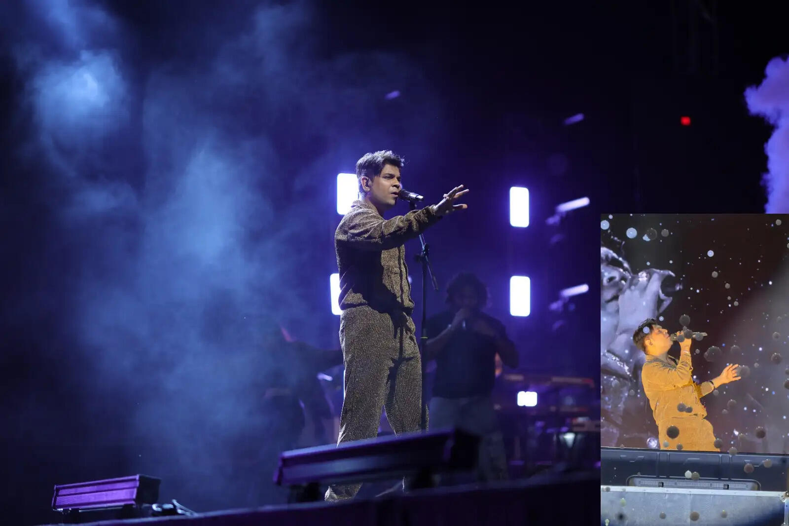 गीतकार अंकित तिवारी के मधुर संगीत में झूमा संस्कृति विश्वविद्यालय