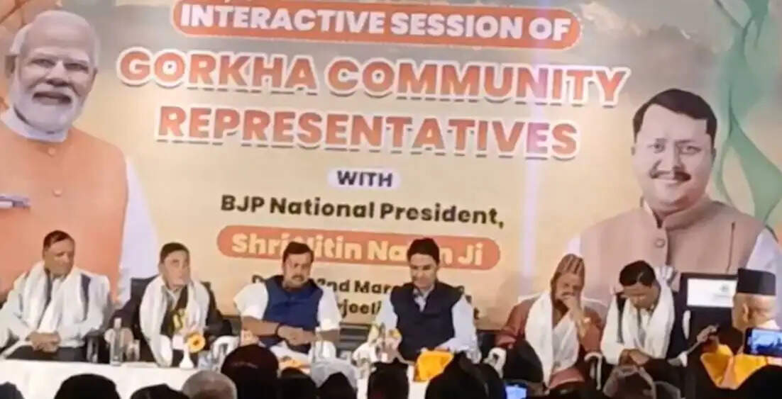 फिर गरमाया गोरखालैंड का मुद्दा, नितिन नवीन से मिले गोरखा नेता