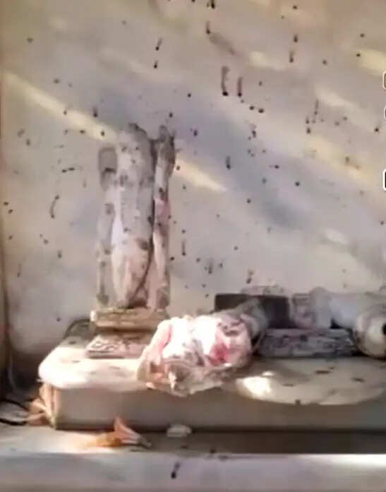 लाभपुर के मंदिर में मूर्तियां तोड़ने से तनाव, दोषियों की गिरफ्तारी का पुलिस ने दिया आश्वासन