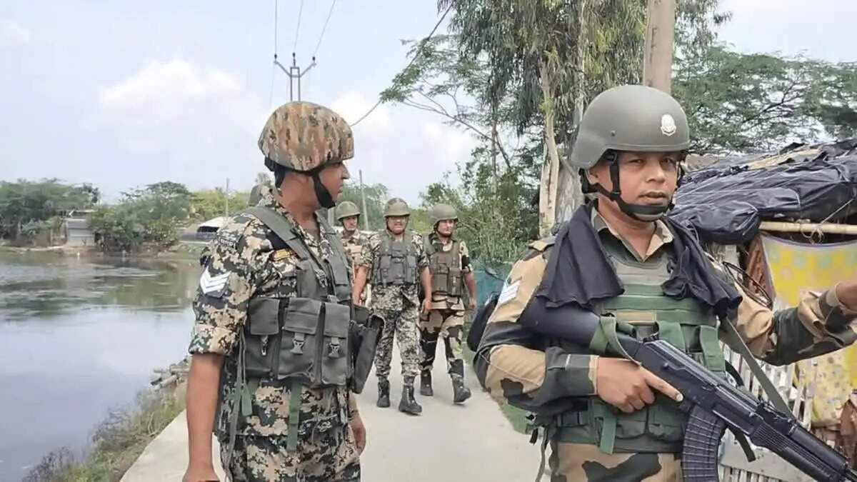 नजात में पुलिस और केंद्रीय बल पर फायरिंग, ओसी समेत कई घायल