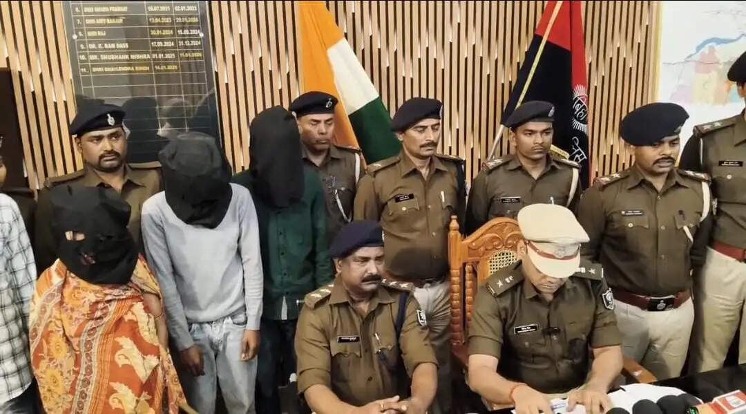 एक महिला सहित 5 लोग गिरफ्तार, 200 ग्राम ब्राउन शुगर बरामद