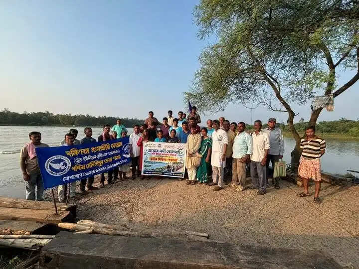 केलेघई नदी बचाने की मांग को लेकर नदी संरक्षण अभियान