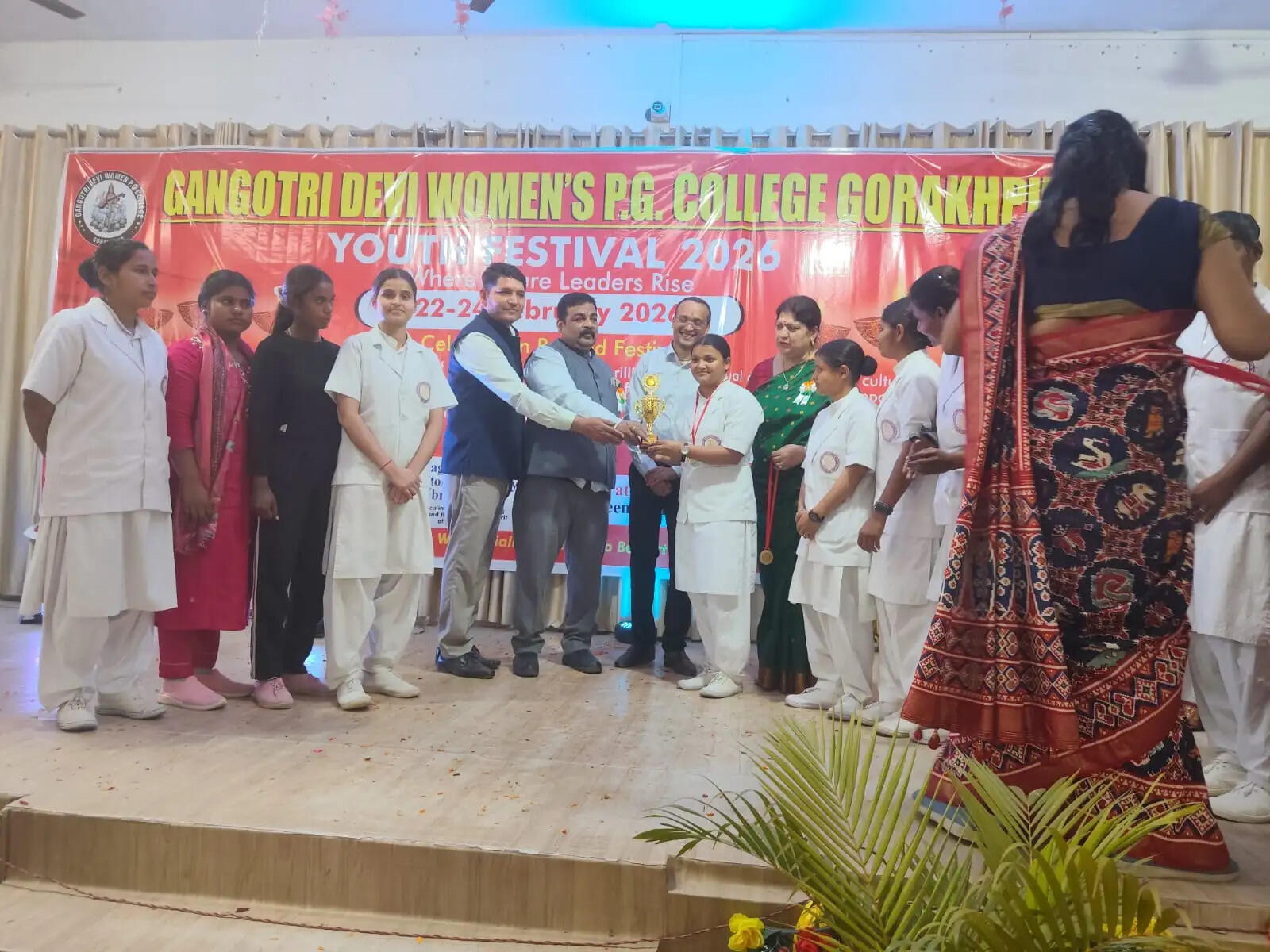 युवा महोत्सव–2026 के समापन समाराेह में विजेताओं का हुआ सम्मान