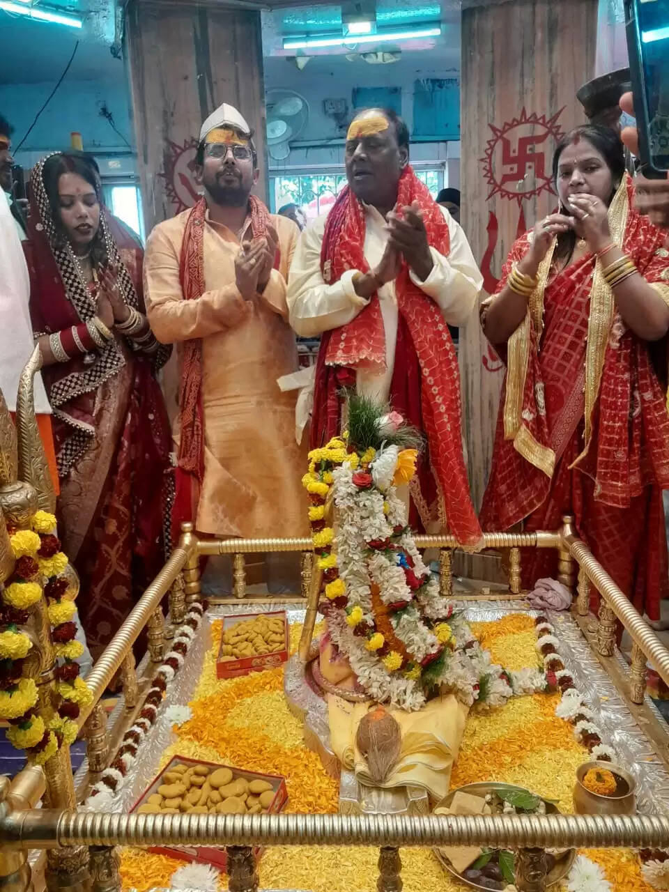 श्री पहाड़ी बाबा का तिलकोत्‍सव कार्यक्रम शुरु, 21 काे भंडारे का आयोजन