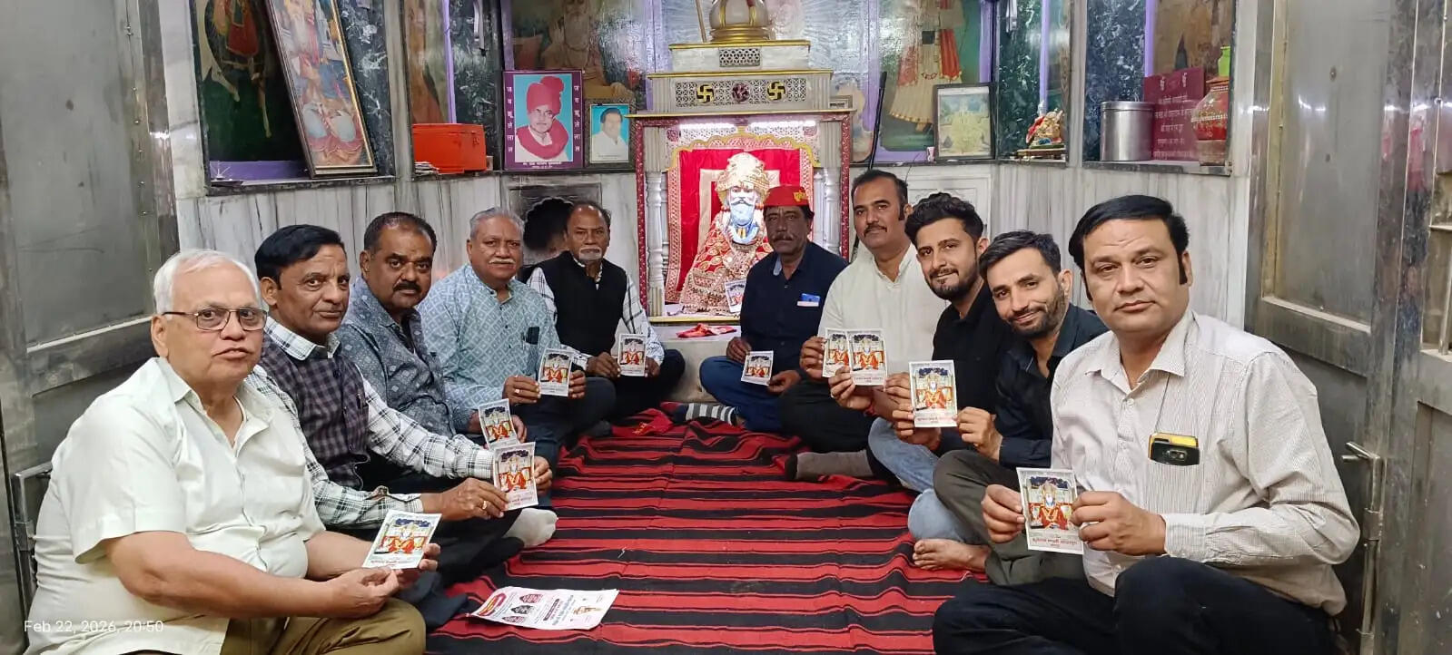 चेटीचण्ड महोत्सव 20 मार्च से : भगवान झूलेलाल की तस्वीर का किया विमोचन