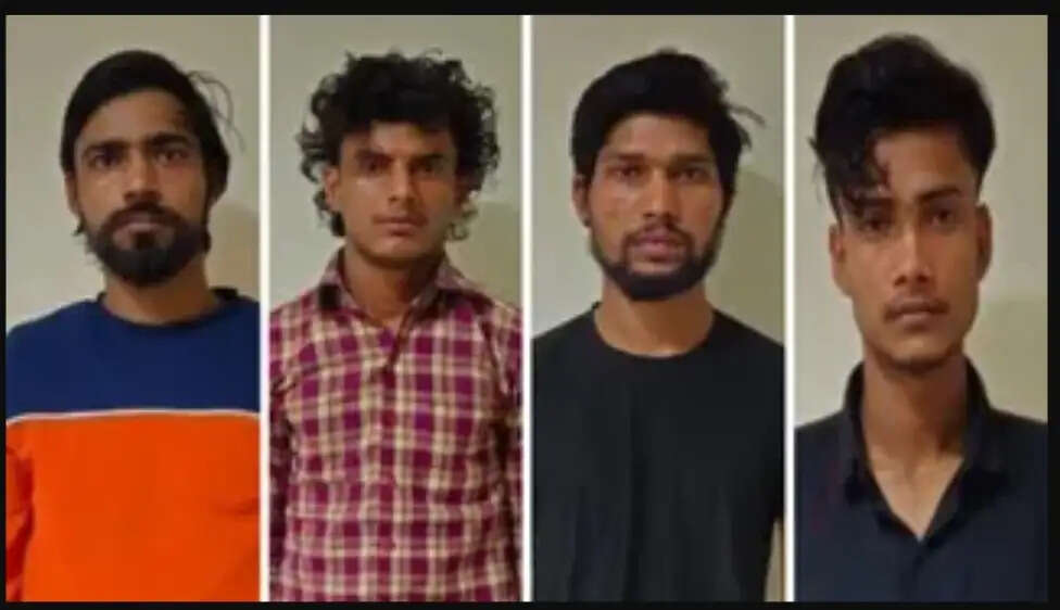 यूपी एटीएस ने पाकिस्तान से संचालित गिरोह का किया भंडाफोड़, चार गिरफ्तार