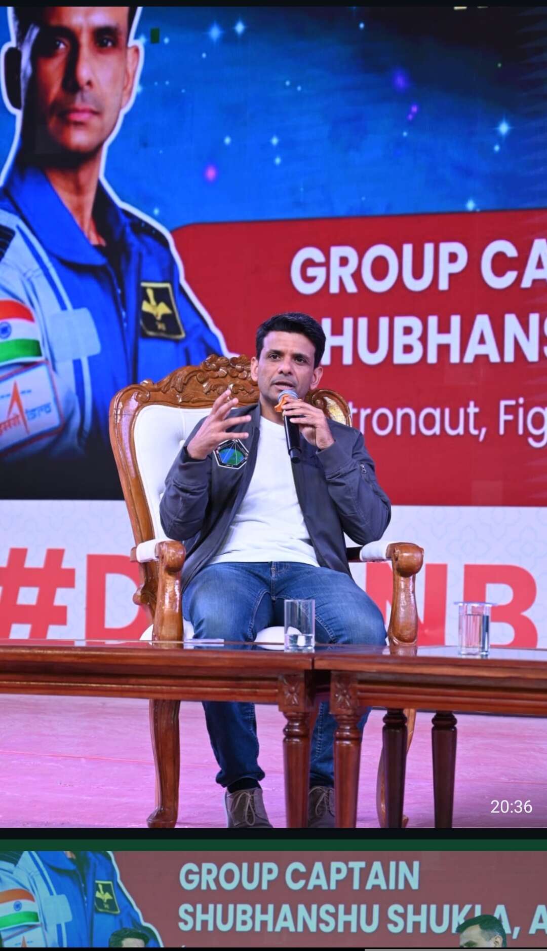 दून बुक फेस्टिवल: ग्रुप कैप्टन शुभांशु शुक्ला ने अंतरिक्ष अनुभव साझा कर छात्रों को किया प्रेरित
