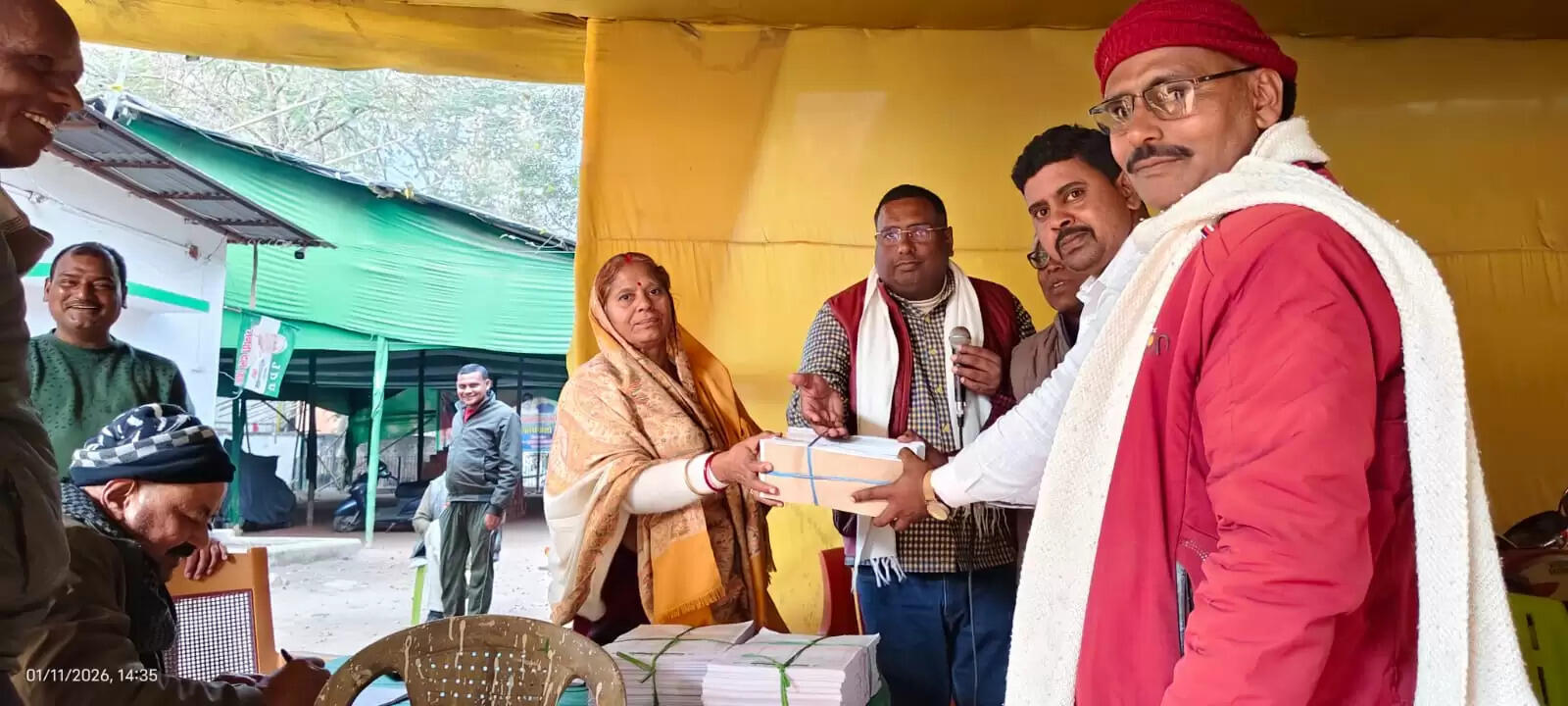 जदयू विधायक ने चलाया सदस्यता अभियान, बूथ स्तर तक सदस्य बनाने का लक्ष्य