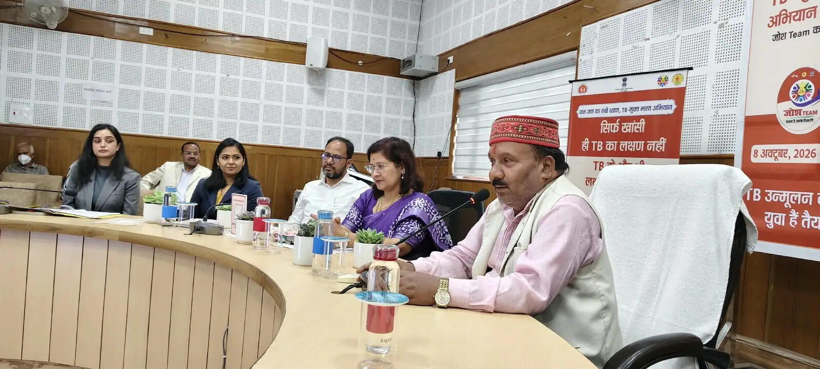 पौड़ी में जोश टीमों का शुभारंभ, घर-घर पहुंचेगा टीबी मुक्त भारत का संदेश
