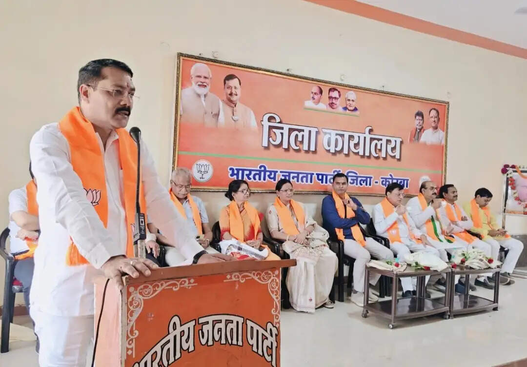 कोरबा में भाजपा का स्थापना दिवस धूमधाम से मना, दीनदयाल कुंज बना उत्सव का केंद्र