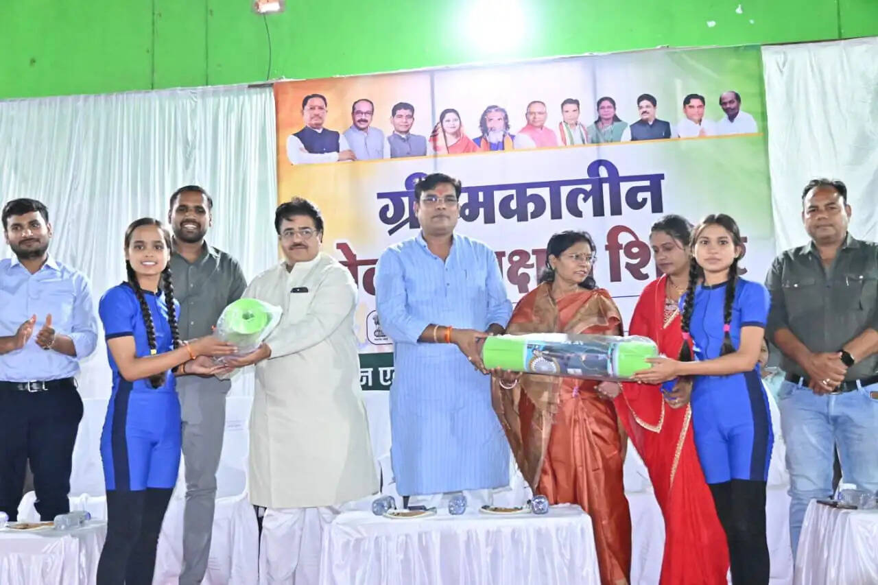 ग्रीष्मकालीन खेल प्रशिक्षण शिविर का हुआ समापन, 1160 खिलाड़ियों ने लिया विशेष प्रशिक्षण