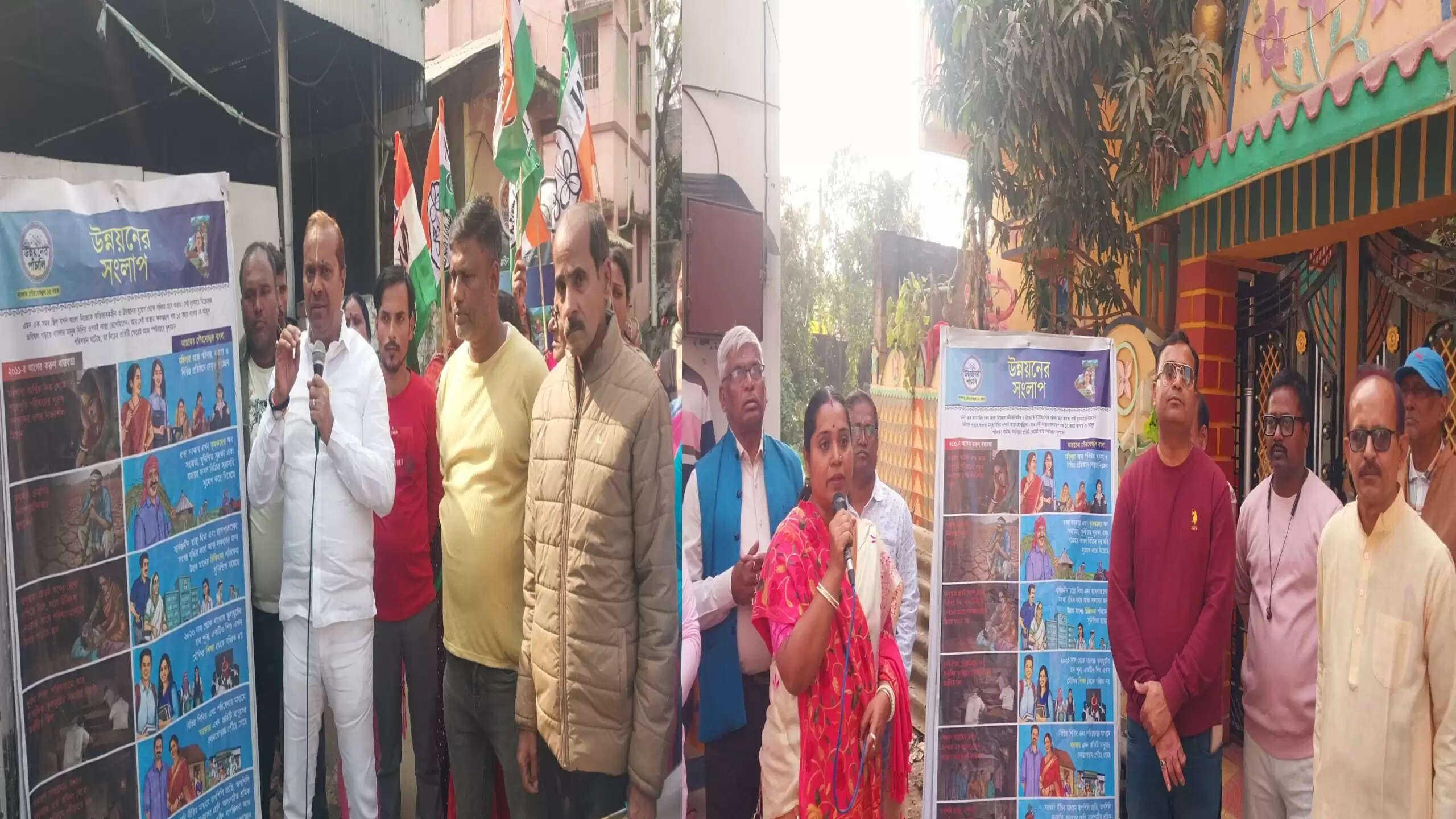 ‘उन्नयनेर पांचाली’ के सहारे तृणमूल कांग्रेस का जनसंपर्क अभियान, भाजपा भी रैलियों-सभाओं में झोंक रही पूरी ताकत