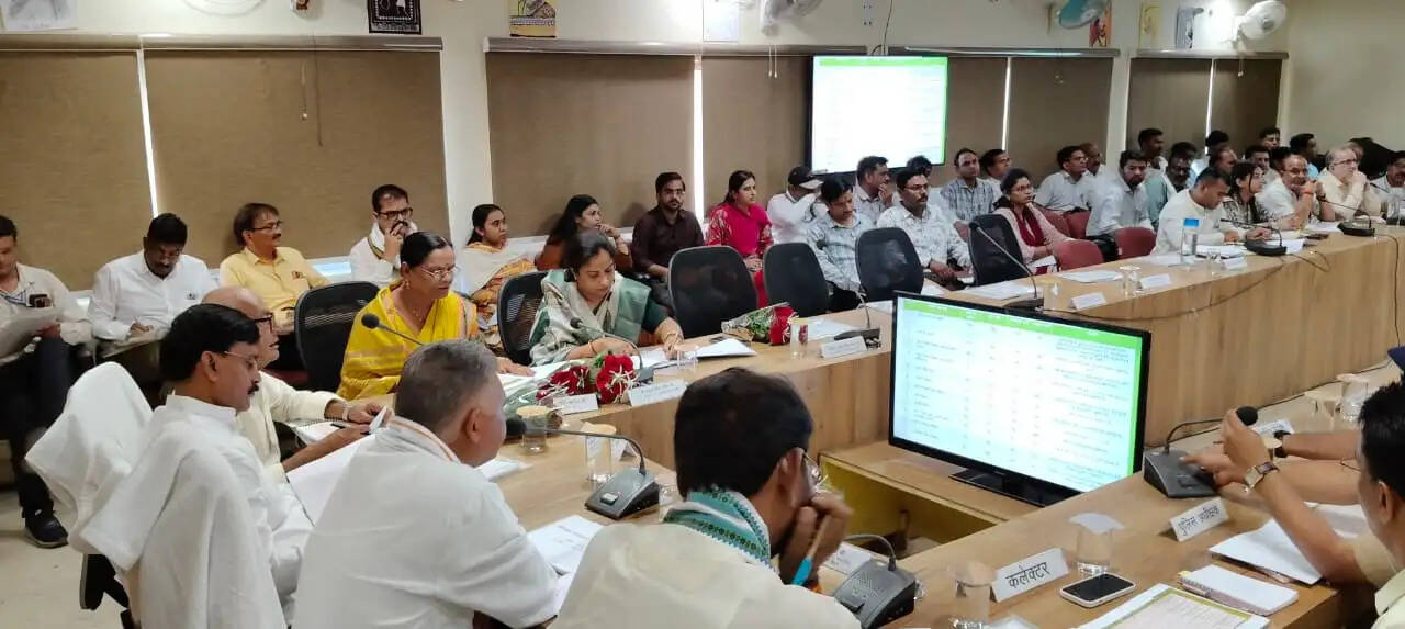 दमोहः विकास कार्यों की समीक्षा बैठक में प्रभारी मंत्री इंदर सिंह परमार ने अधिकारियों को दिए सख्त निर्देश